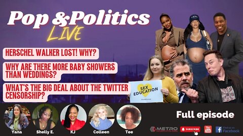 🔴 Pop & Politics LIVE: GA Runoff | Keke Palmer Preggo No Husband | Big Tech Collusion A Big Deal?