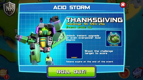 Angry Birds Transformers - Acid Storm Event - Day 7 - Mission 1