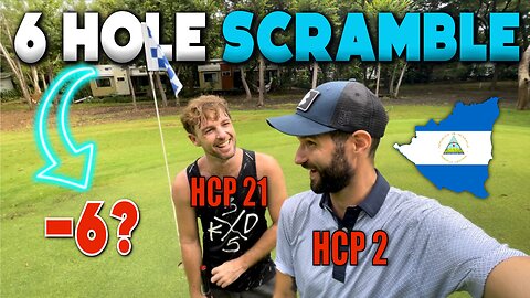Can we shoot 6 UNDER in a 6 HOLE SCRAMBLE?