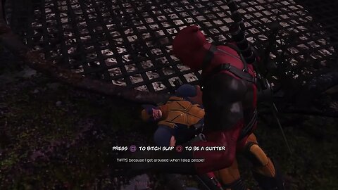 Deadpool Can't Stop Slapping Wolverine | Deadpool (Video Game) Bonus Clips