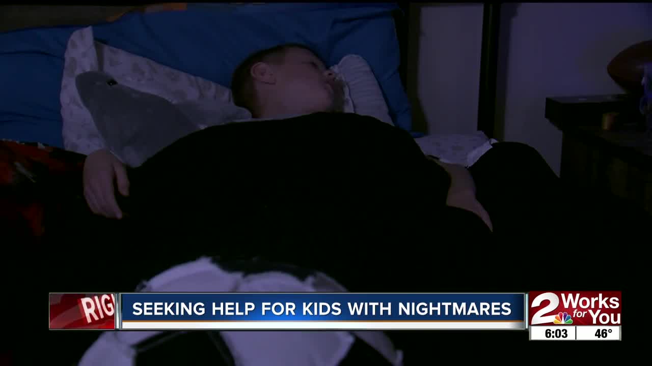 Seeking help for kids with nightmares