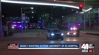 2 dead after suspect shoots man, himself outside KU Hospital, KCK police say