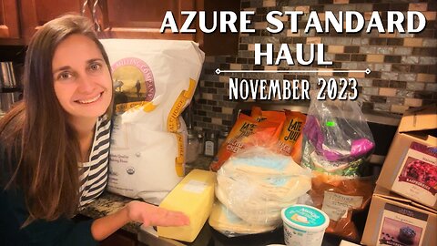 Azure Standard Haul - November 2023