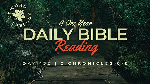 Day 132 | Daily Bible Reading | Solomon’s Prayer + God’s Answer | 2 Chronicles 6-8