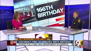 Cincinnati Fire celebrates 166th anniversary