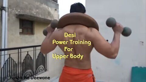 Desi Power Training for Upper Body Ft. Wrestler Sunny Joo
