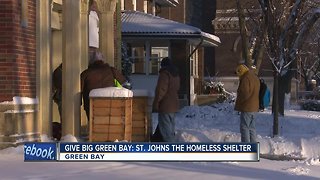 Give BIG Green Bay St. John's Homeless Shelter