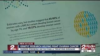 Genetic research showing promise in fighting ovarian cancer