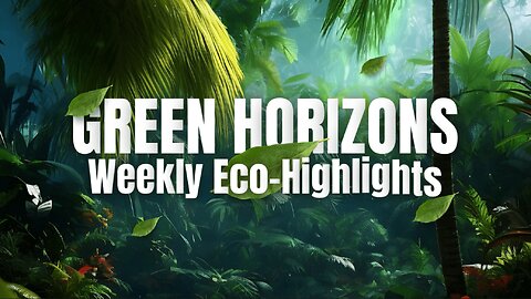 Green Horizons: Weekly Eco-Highlights
