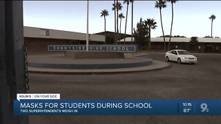 Will Tucson students have to wear masks and who will supply them?