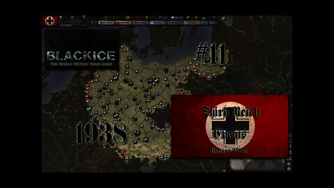 Let's Play Hearts of Iron 3: TFH w/BlackICE 7.54 & Third Reich Events Part 11 (Germany)