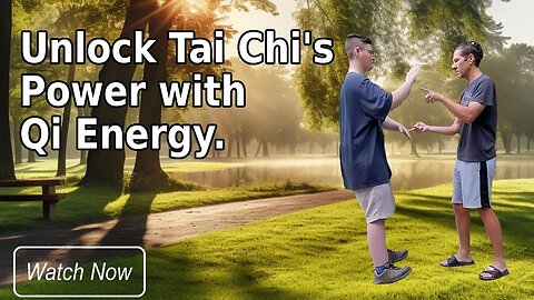 Unlock the Power of Tai Chi using Qi Energy | Energize Your Body and Mind