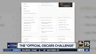 Try the Official Oscars Challenge