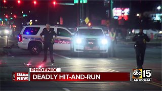 Skateboarder killed in hit-and-run crash near 19th Avenue and Dunlap in Phoenix