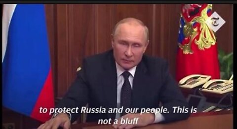 Putin talks about NATO States Threats Against Russia - WARNS the West, Nuclear ☠️ Threat "Is Not a Bluff"