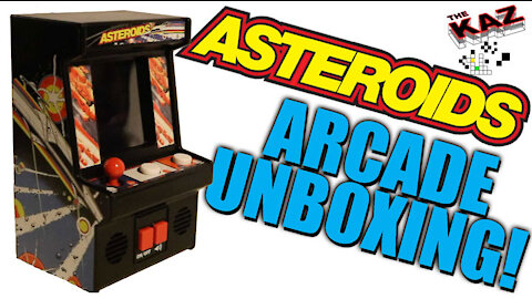 Asteroids Arcade Classics Unboxing