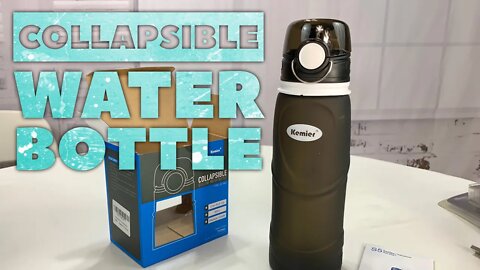 Kemier Collapsible Foldable Silicone Water Bottle Review
