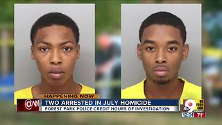 Two suspects charged in Forest Park shooting death