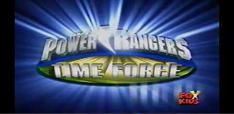 Fox Kids June 23, 2001 Power Rangers Time Force Ep 22 Lovestruck Rangers