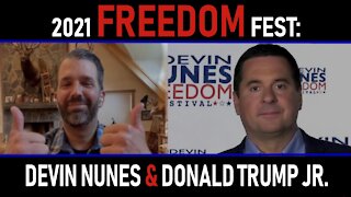 2021 Freedom Fest: Devin Nunes and Donald Trump Jr.