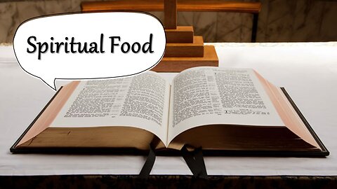 Spiritual Food - (40 Verses - Repeat begins @ 5 min 57 sec)