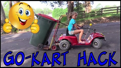 Go-Kart Rubbish Bin Hack - Make Science Fun