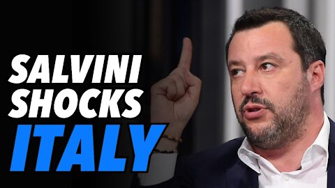 Salvini shocks Italy, supports new EU Draghi government