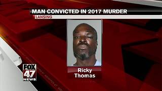 Man convicted in 2017 Lansing murder