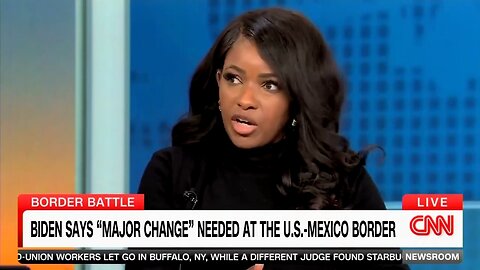 Rep Jasmine Crockett Claims There's No Security Issue At The Border