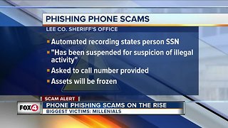 Phone phishing scams are preying on millenials