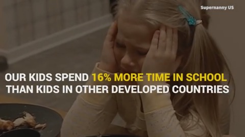 American Kids Spend Too Much Time In School
