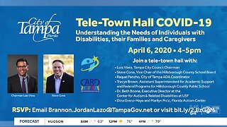 Tampa Councilman hosting Tele-Town Hall to discuss needs of people with disabilities during pandemic