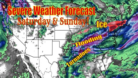 Severe Weather Forecast, Tornadoes, Damaging Winds, Flooding - The WeatherMan Plus Weather Channel