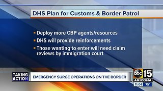 DHS: More personnel headed to border 'to combat the growing security and humanitarian crisis'