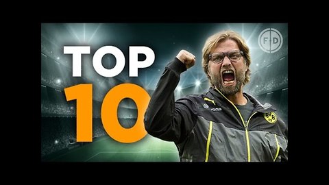 Top 10 Jurgen Klopp Moments!