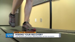 Here are the proper recovery procedures after surgery