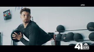 Working out like Patrick Mahomes