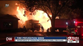 Fire Prevention Week: Importance of working smoke detectors, fire plans