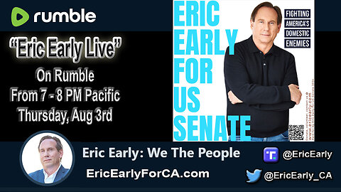 8-3-23 "Eric Early Live" With Eric Early