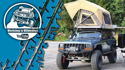 Overland Family Camping the Swedish High Coast (Höga Kusten) in our Jeep Cherokee XJ