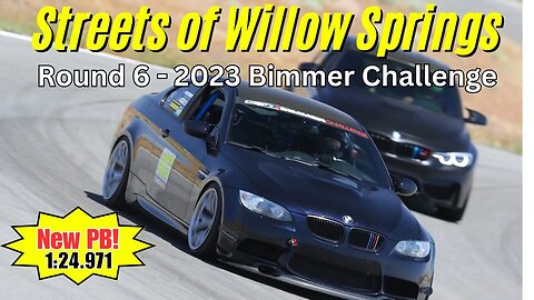 BMW E92 M3 Streets of Willow Springs CCW Race