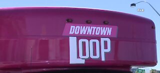 The Downtown Loop resumes service tomorrow