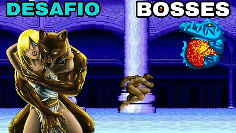 altered beast ( sega mega drive ) All bosses | Todos Os Chefes Do Desafio (walkthrough )