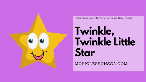 Piano Adventures Performance Book Primer - Twinkle Twinkle Little Star
