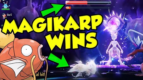 MAGIKARP ONE SHOTS MEWTWO RAID! Creative Mewtwo Tera Raid Highlights!