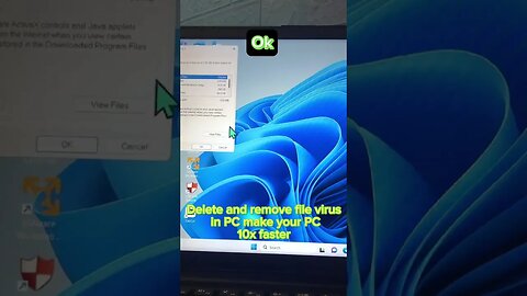 Delete file virus in PC make your PC 10x faster 🖥️✅#computers #computerscience #computer #pc