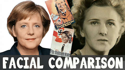 Angela Merkel and Eva Braun Facial Comparison featuring Boogey Belief Bigfoot… You decide!!!