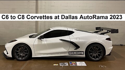 C6 to C8 Corvettes at Dallas Autorama 2023 | Part 3 of only Corvettes