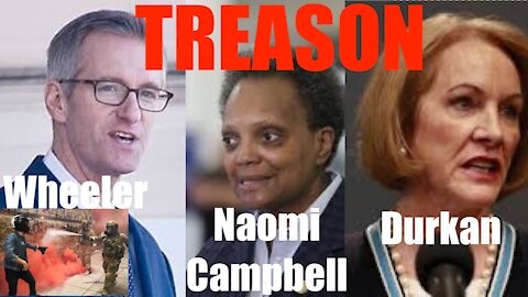 Treasonous Mayors Insist u VOTE RED, Ted Wheeler (Portland) Lightfoot (Chicago) Jenny Durkan Seattle