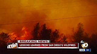 Lessons learned from San Diego's wildfires